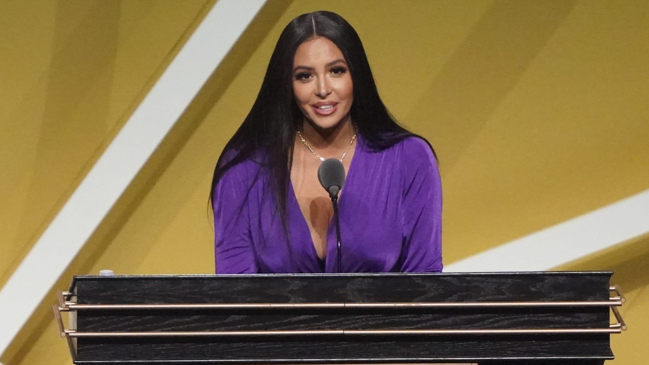 Vanessa Bryant Sends Kobe Bryant Into Hall Of Fame Vanessa Bryant Sends Kobe Bryant Into Hall Of Fame
