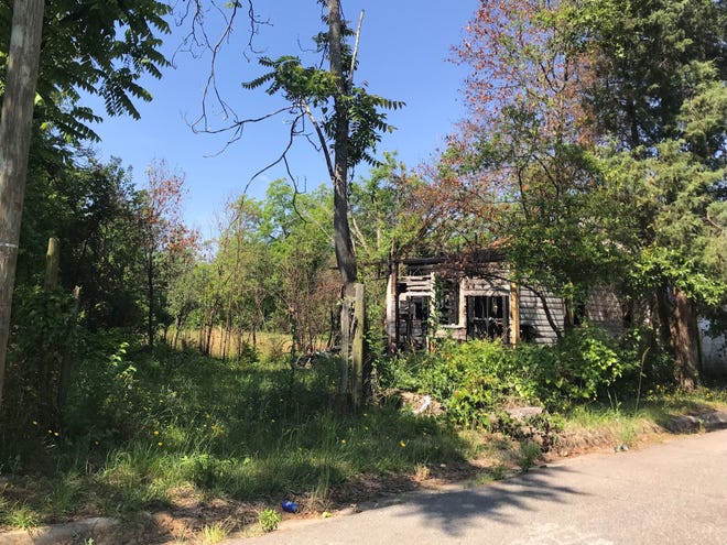 This burned house on Emory Street in Augusta could be targeted by a proposed city blight ordinance that increases taxes if owners don't make improvements. However, this particular home carries a homestead exemption, which would exempt the owner from the increase.