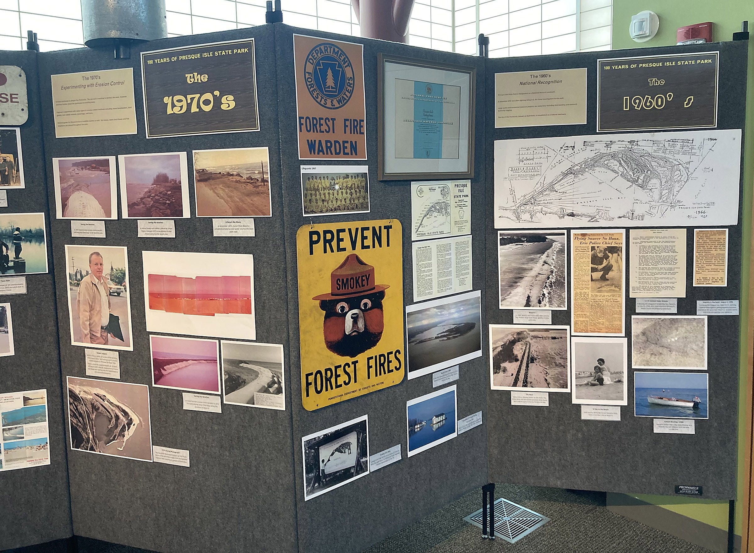 Presque Isle History Ridge Center unveils new park history exhibit