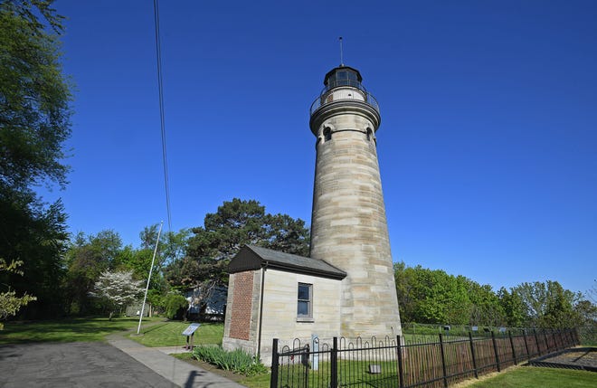 Located at the foot of Lighthouse Street in Erie, the Erie Land Lighthouse is 49 feet high and was built in 1867. It is the third lighthouse that was built on the property.