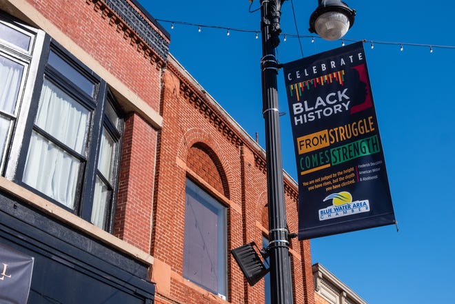 The Black History Month banners in downtown Port Huron are being removed. The organizers of the project hope to be able to hang them again next year.