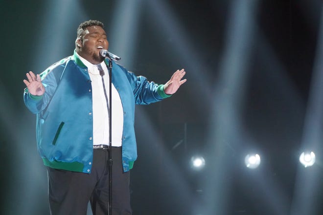 Caretaker Willie Spence, who Finneas said has "one of the best voices I’ve ever heard," gave a rousing performance of "Glory" by Common and John Legend, Spence's personal idol.