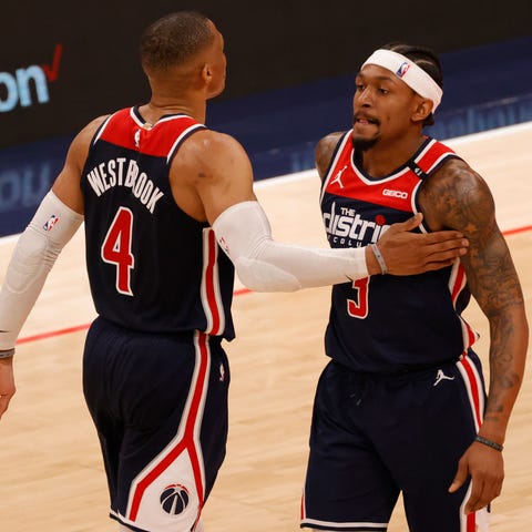 Russell Westbrook, Bradley Beal and the Wizards wi