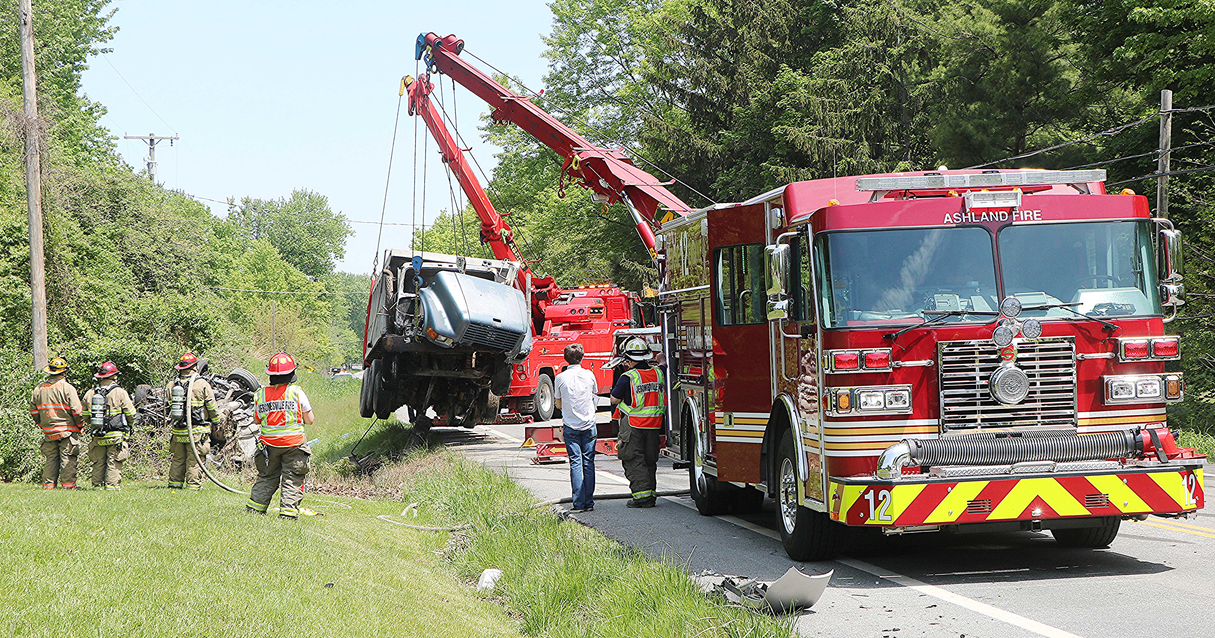 One dead after threevehicle crash on state Route 60 in Ashland County