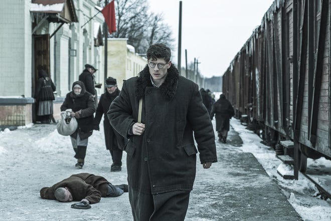 "Mr. Jones," a thriller based on the true story of a reporter who discovers the truth about Stalin's "economic miracle" is shown Saturday.