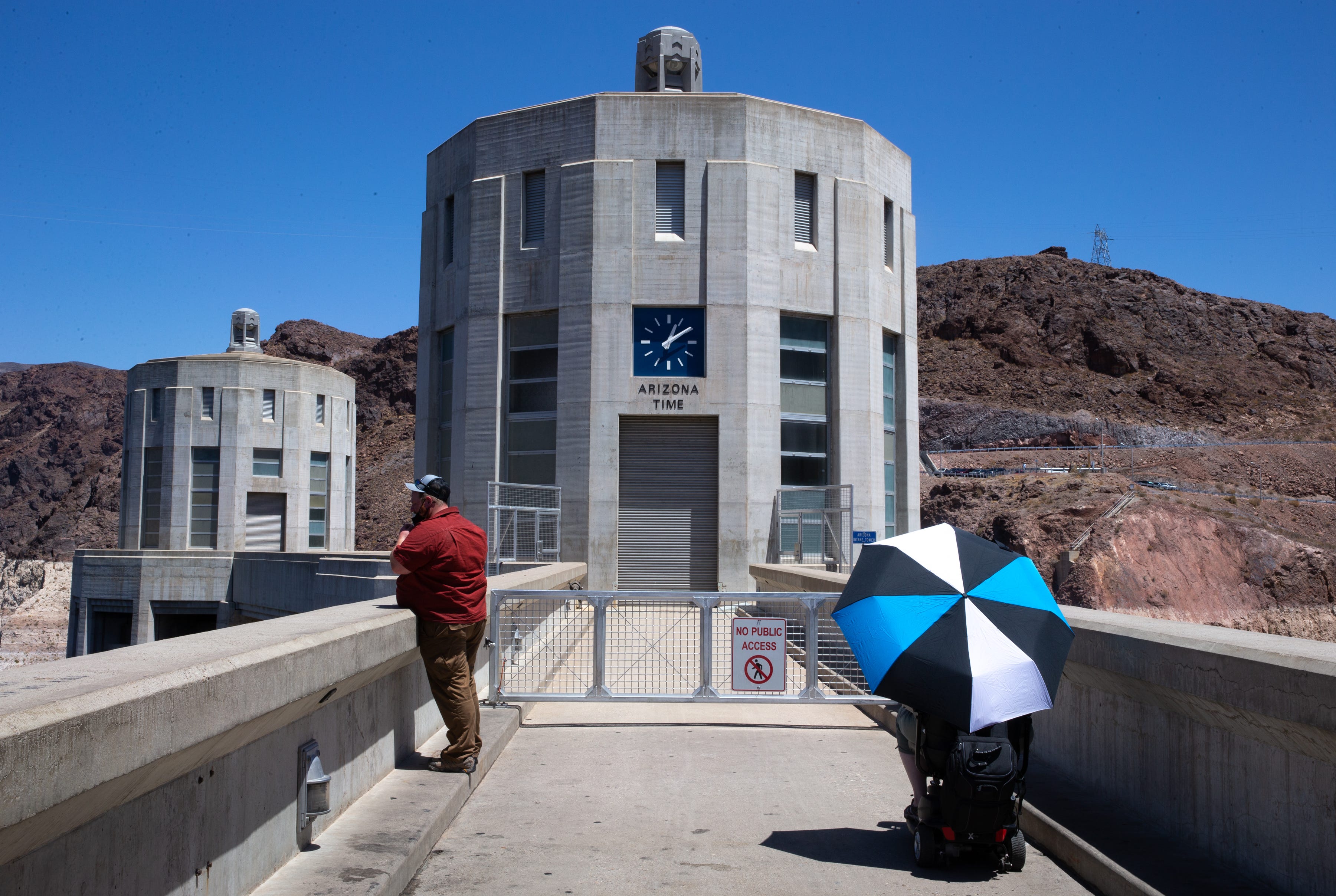 Hoover Dam, on the Arizona/Nevada border, is one of the great feats of engineering.