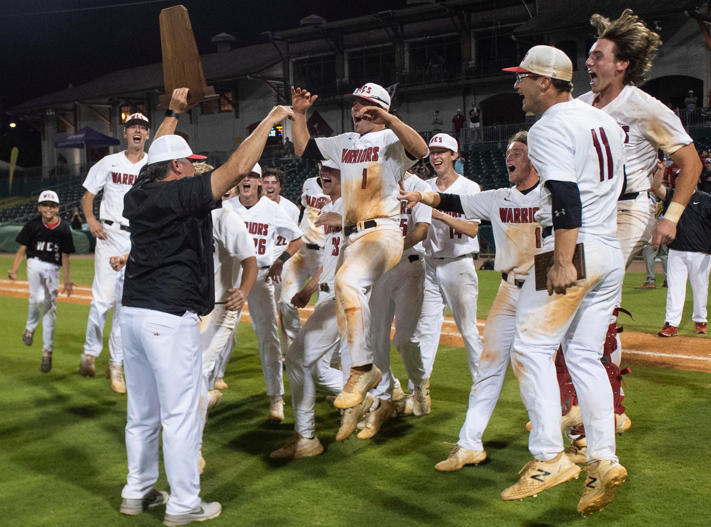 AHSAA baseball State championship series schedule, scores