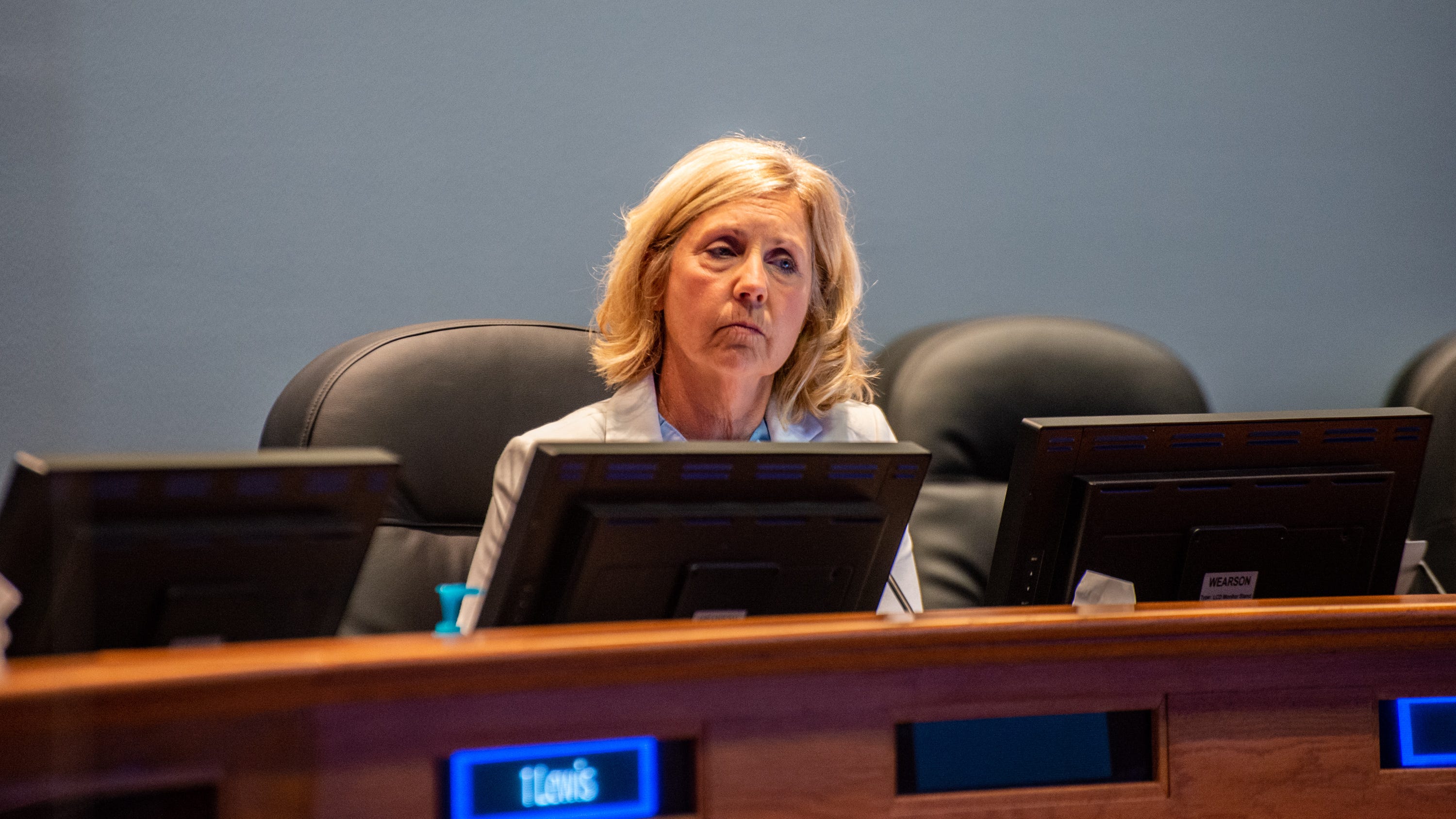 City Councilwoman Nanette Cook at a meeting Tuesday, May 18, 2021.