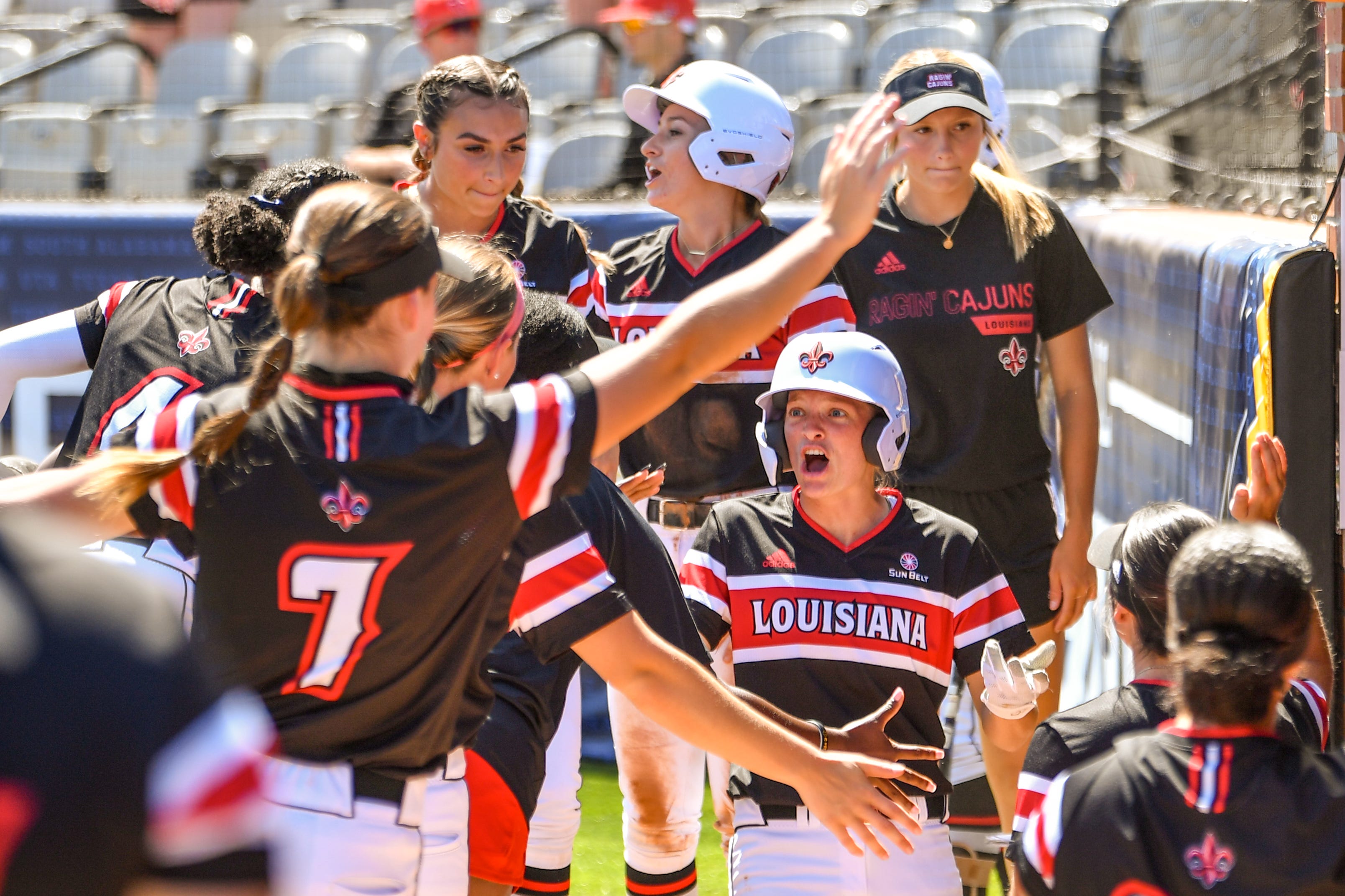 Louisiana Ragin' Cajuns softball player Julie Rawls put off law school