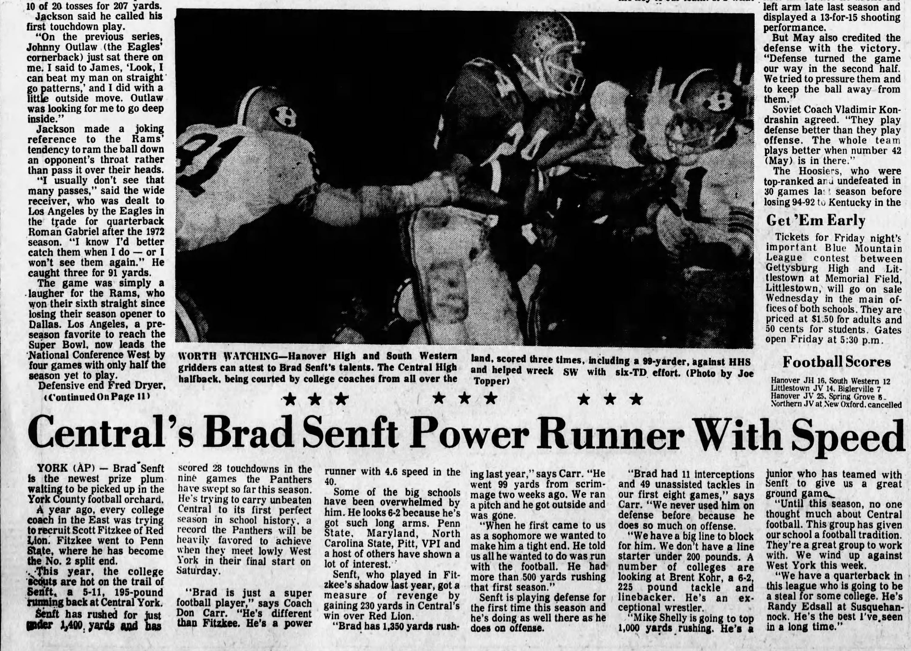 Central York School District Panthers' top 10 best high school athletes