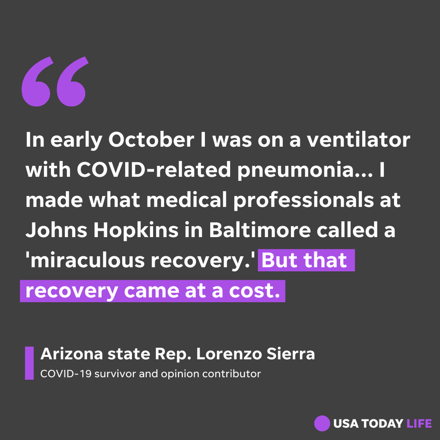 Arizona State Rep. Lorenzo Sierra on his COVID-19 ordeal