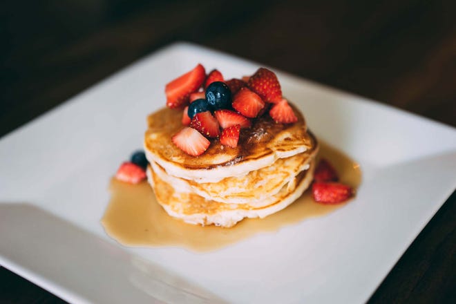 Here's a family-favorite pancake recipe to enjoy with strawberries, blueberries or raspberries.