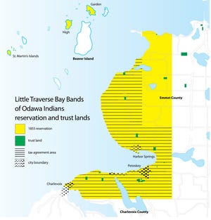A lawsuit filed in 2015 by the Little Traverse Bay Bands of Odawa Indians argued an 1855 treaty created a reservation in Northern Michigan.