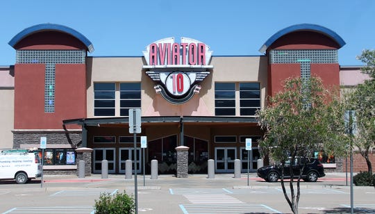 Movie theaters throughout southeastern New Mexico, including the Aviator 10 in  Alamogordo, reopened with the relaxing of state health restrictions related to the COVID-19 pandemic.