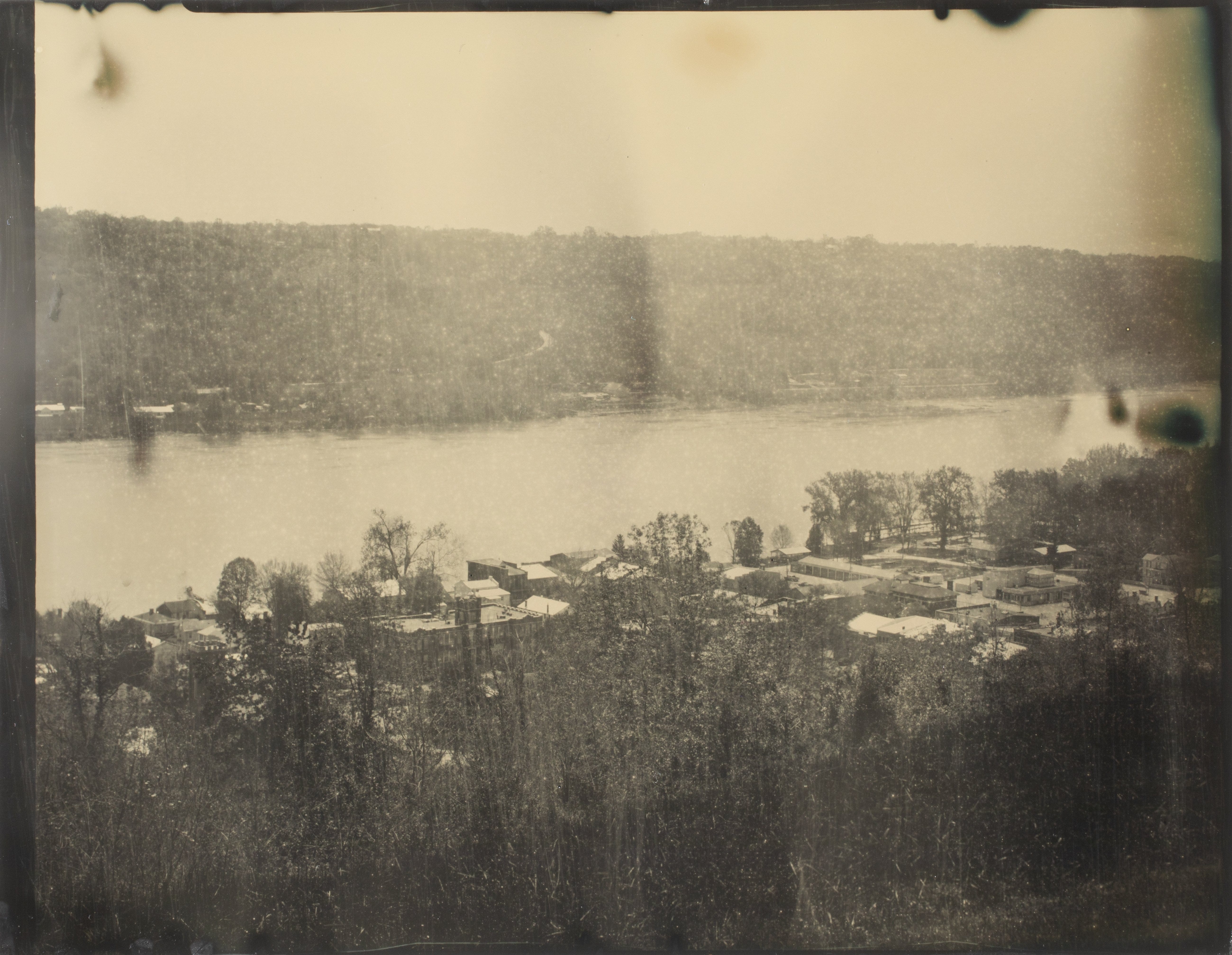 Kentucky and the Ohio River seen from Rankin Hill. The home of abolitionist Rev. John Rankin sat at the top of the hill and was a known stop on the Underground Railroad.