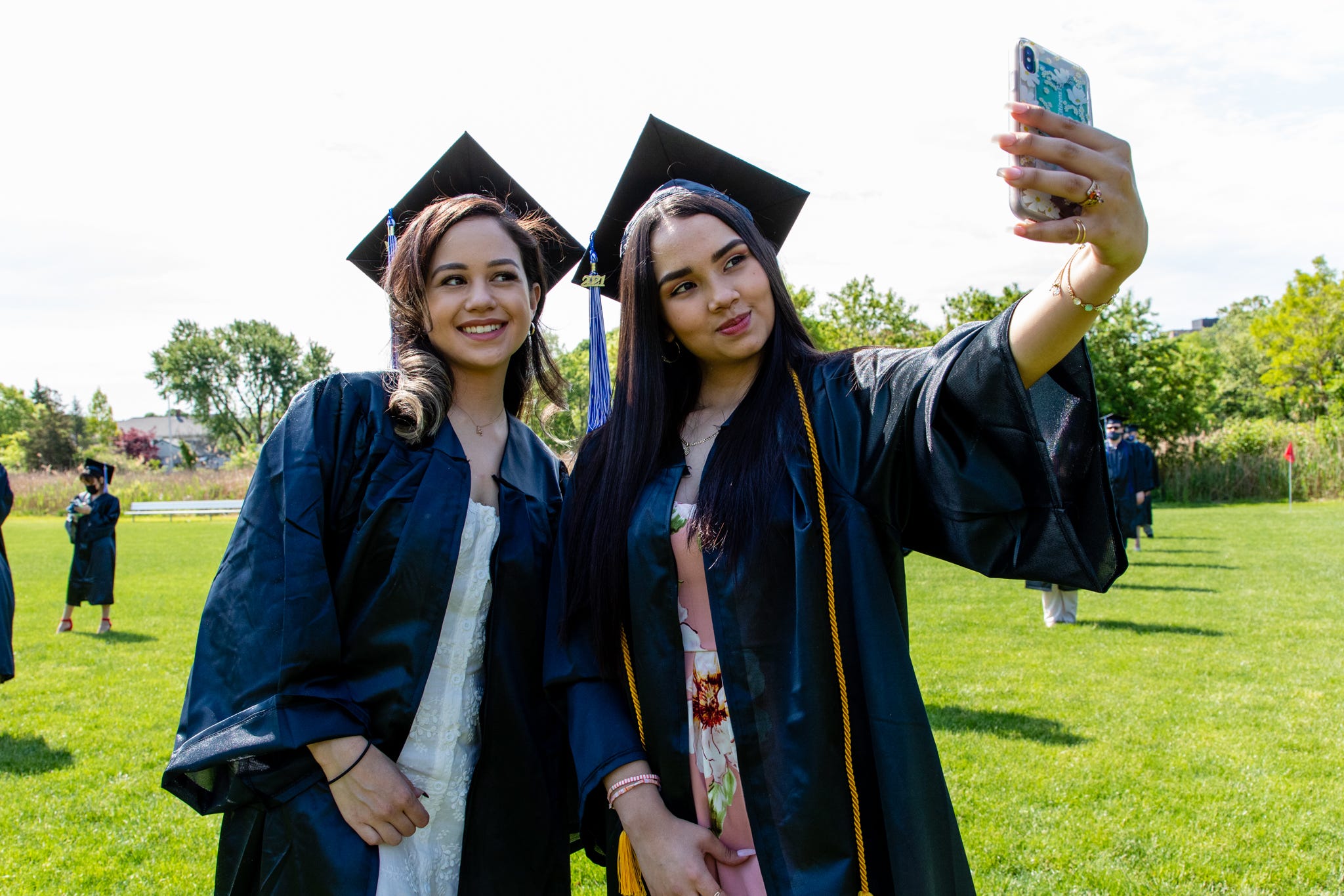 Quincy College graduation ceremony commencement 2021 students Rob Hale