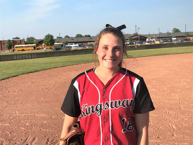 Kingsway's Tori Griffiths has inflicted plenty of pain on opponents in two sports, excelling in field hockey and softball.