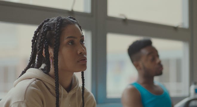 Leyna Bloom stars as Wye in the drama "Port Authority."