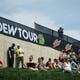 Fans watch as skateboarders compete in the final round of the Dew Tour at the Lauridsen Skatepark on Sunday, May 23, 2021, in Des Moines, IA. 