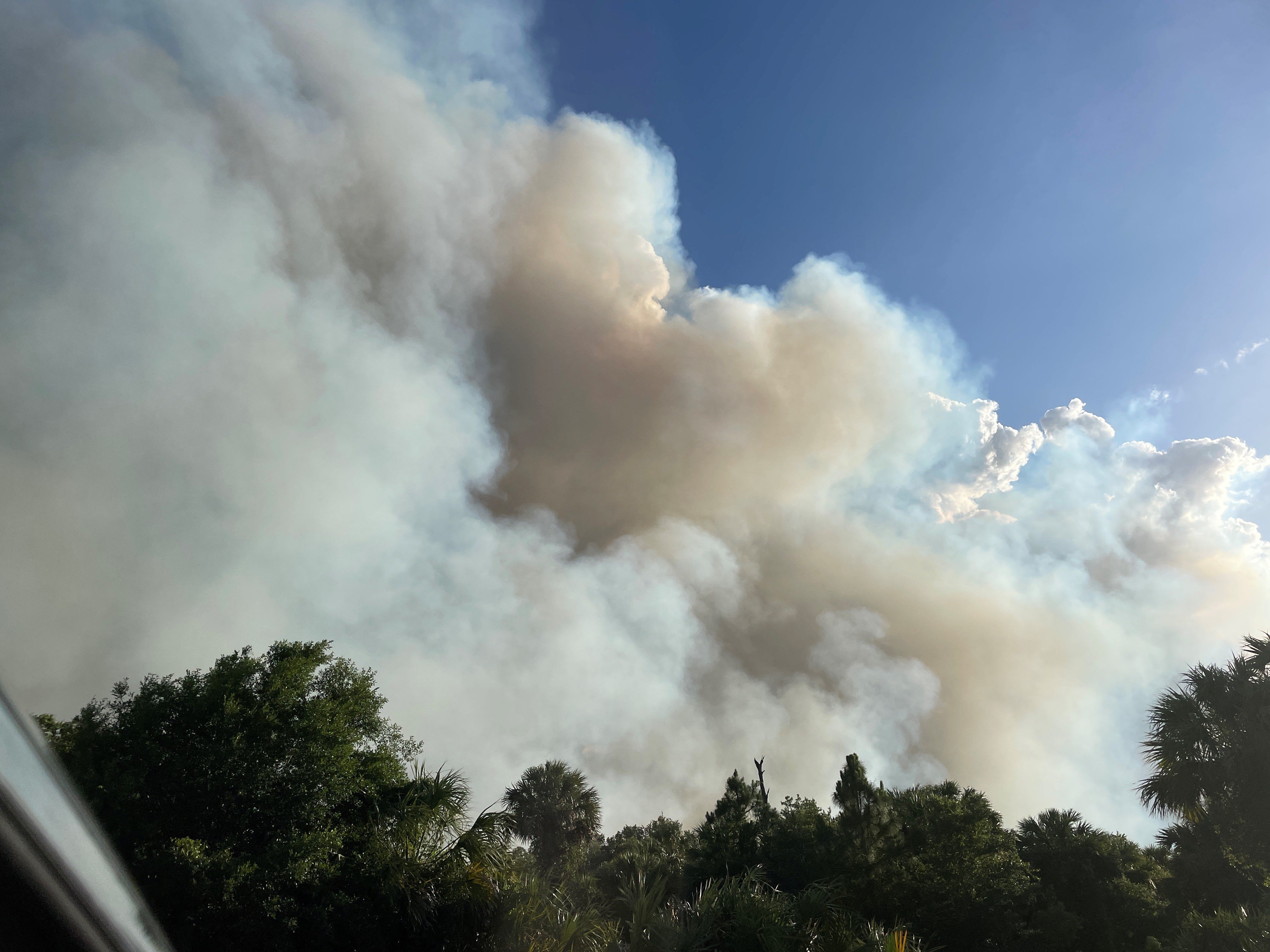 Golden Gate Estates brush fire destroys home, damages three others