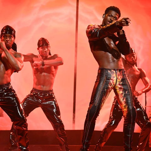 Musical guest Lil Nas X performs "Montero (Call Me