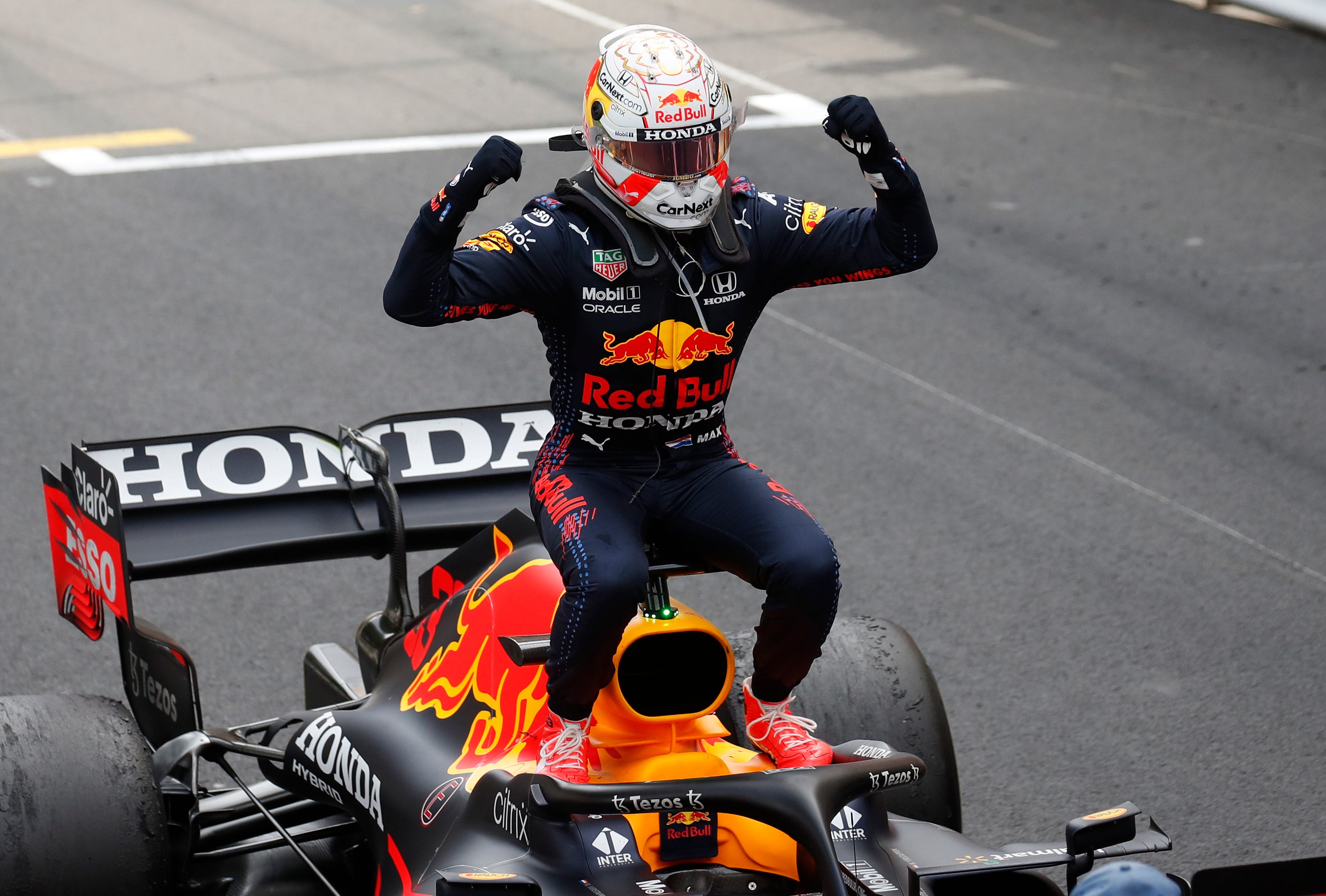 鍔 gemak racket Monaco Grand Prix: Max Verstappen wins, takes F1 lead from Hamilton