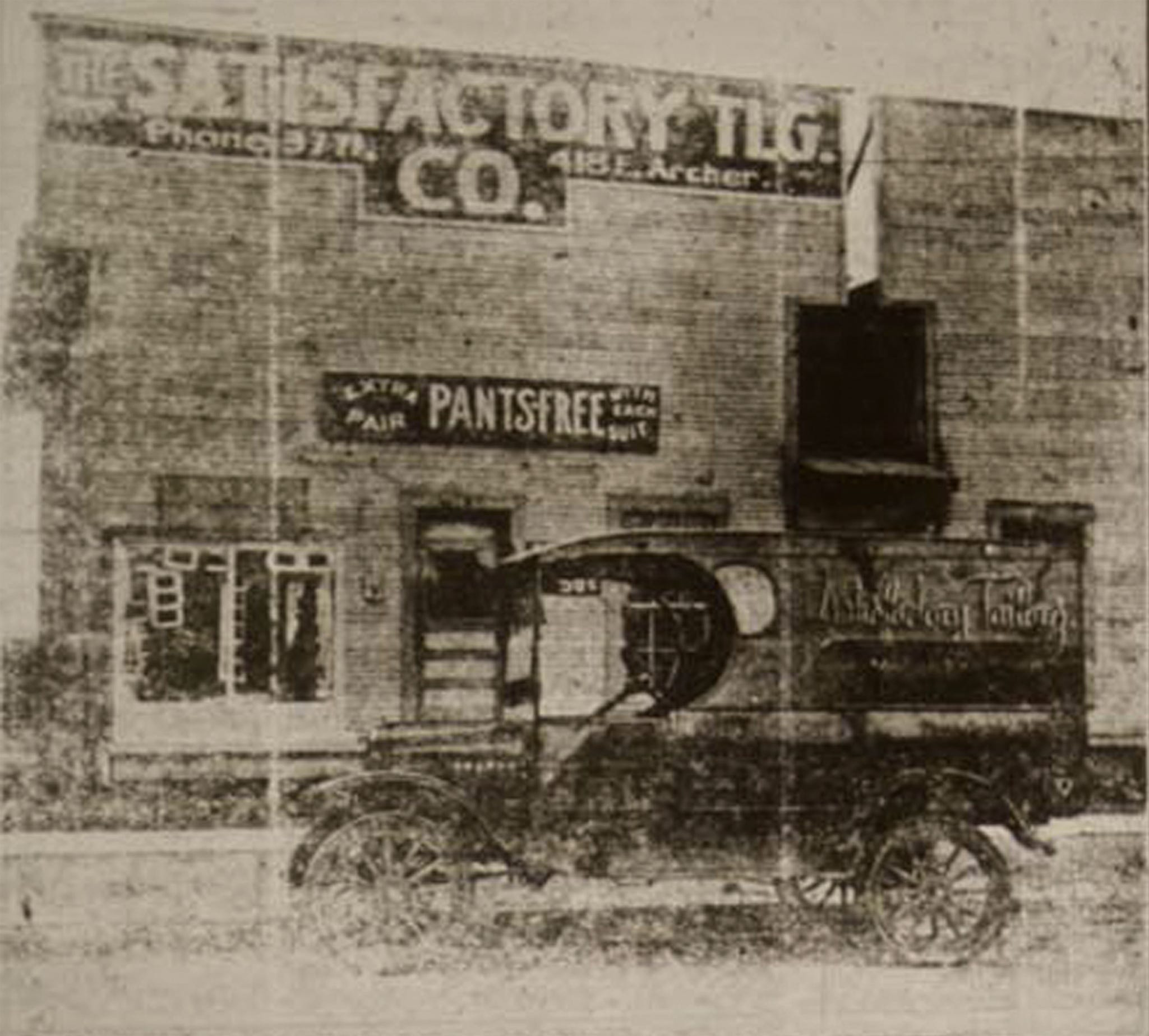 The Satisfactory Tailoring Co. at 418 E Archer in the Greenwood District.