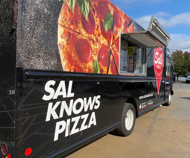Sal’s Pizza truck is far from pretty, Selectwoman Theresa Kyle said, and it’s taking up multiple parking spaces at the town-owned lot at Seabrook Beach.