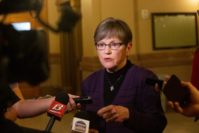 Gov. Laura Kelly said Thursday she would seek a renewal of the state's COVID-19 emergency declaration, ideally pushing for an extension until August.