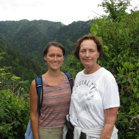 Heather Houser and Bette Houser in Great Smoky Mou