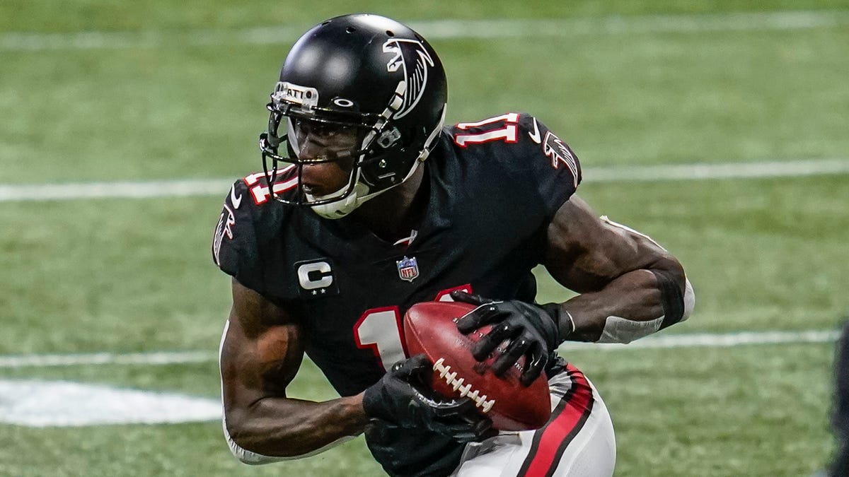 After 10 sterling seasons in Atlanta, Falcons WR Julio Jones could be on the move.