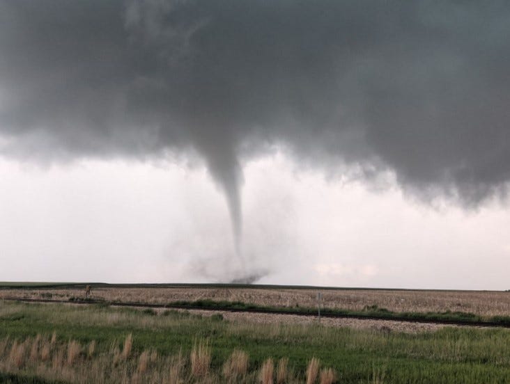 Tornado Damages Numerous Houses At Selden In Northwest Kansas