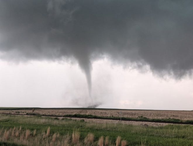 This tornado touched down about 6:30 p.m. Monday in the area of Selden in northwest Kansas.