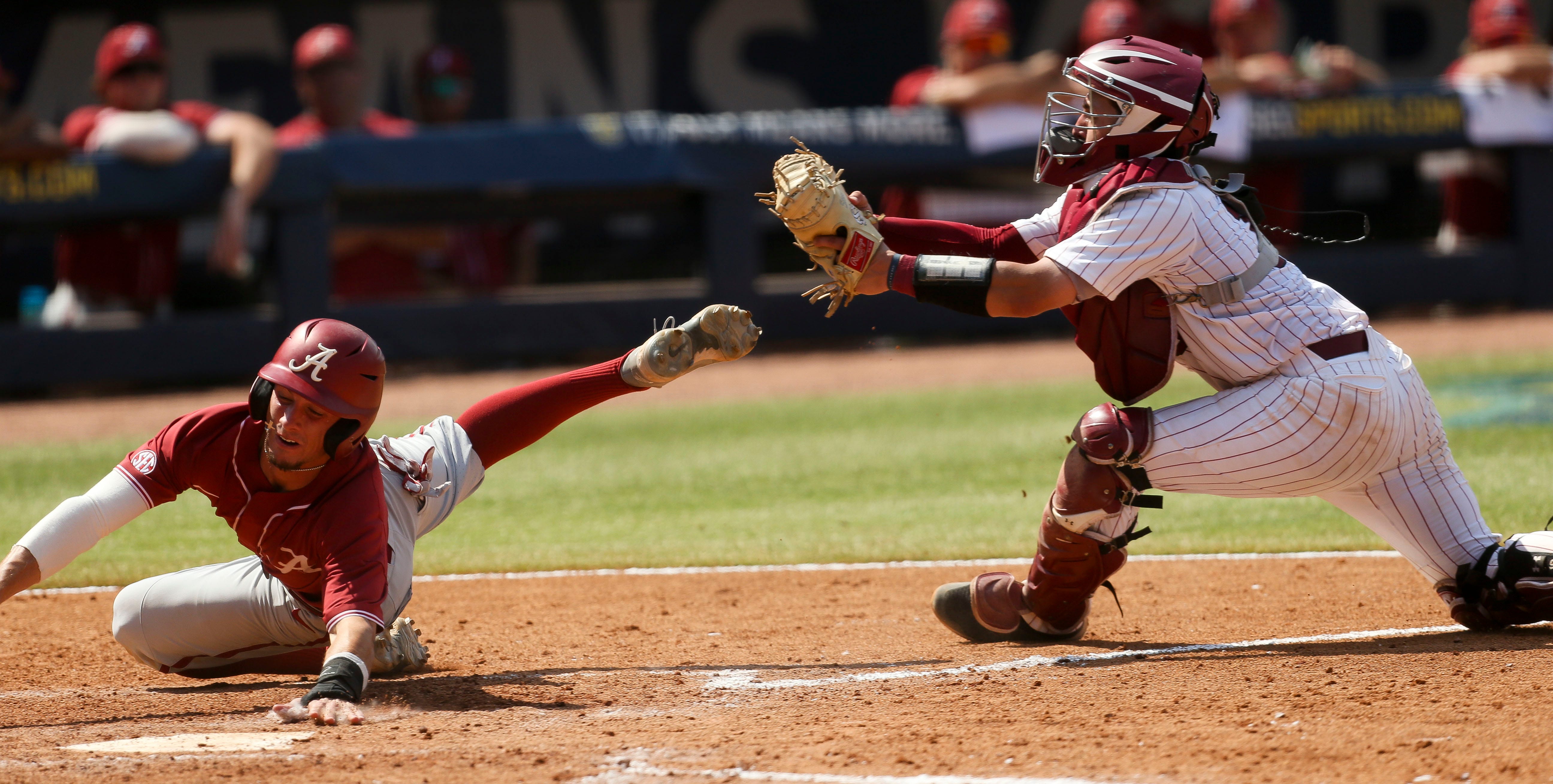 3 Things We Learned Alabama Baseball Beats No 7 Seed South Carolina