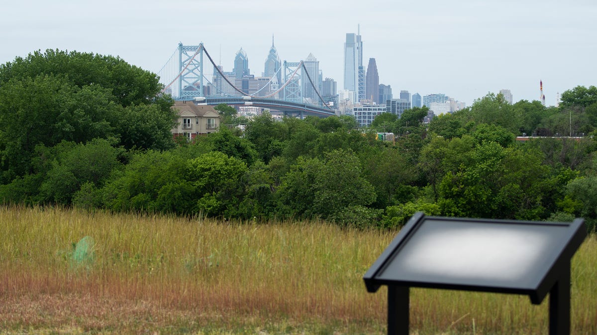 Camden's new Cramer Hill Waterfront Park