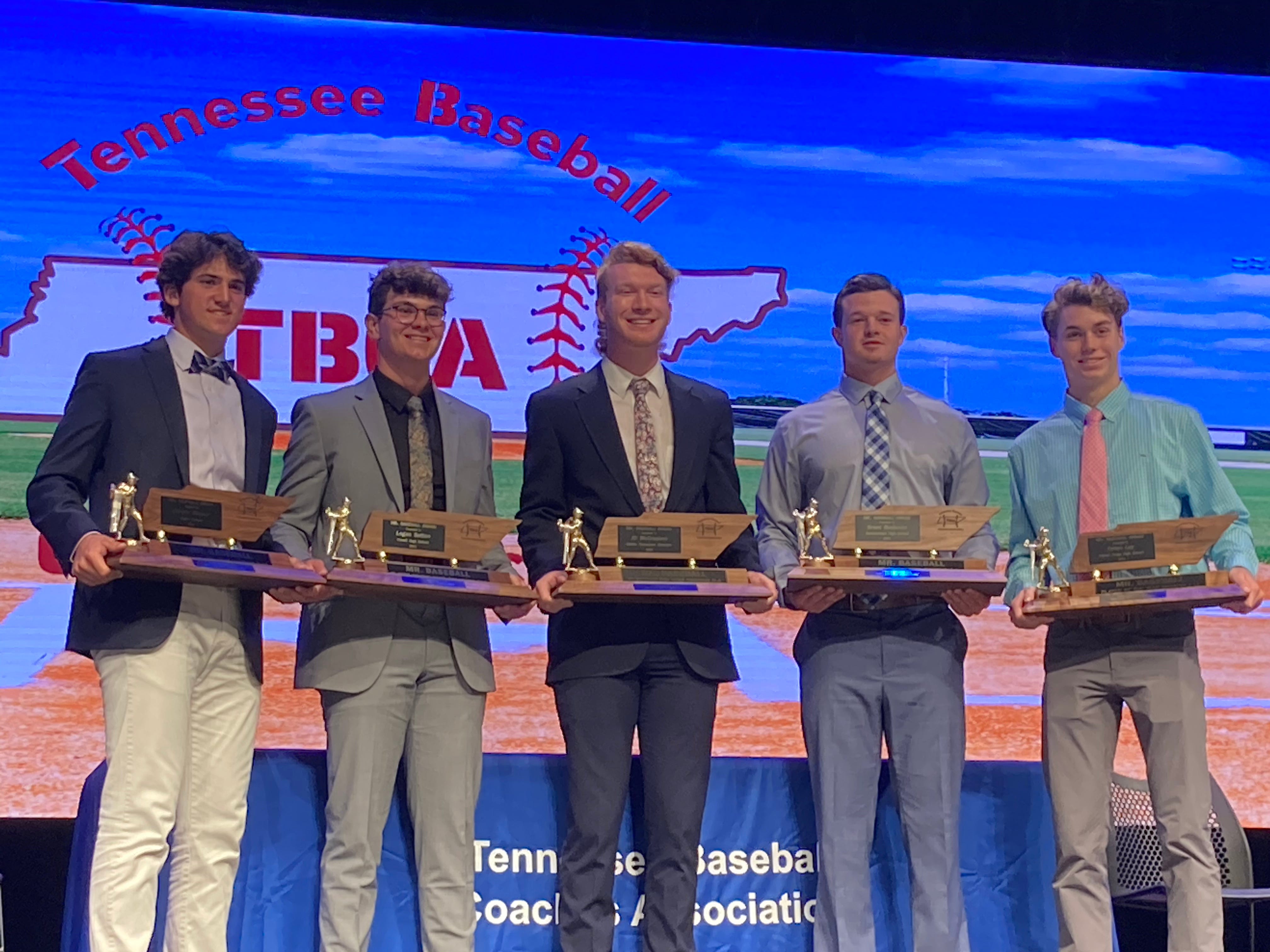 TSSAA baseball Two future Tennessee Vols named 2021 TBCA Mr. Baseball winners