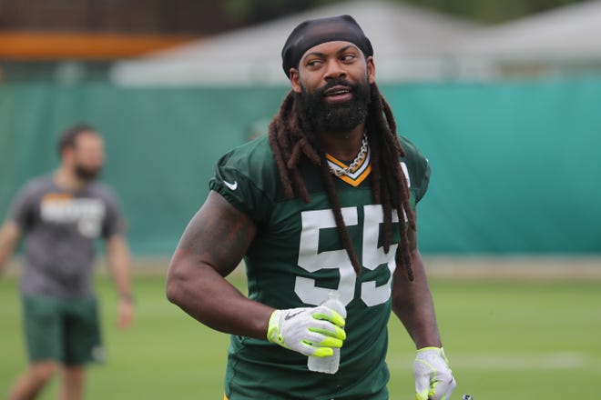 Packers outside linebacker Za'Darius Smith was a salary-cap casualty in Green Bay.