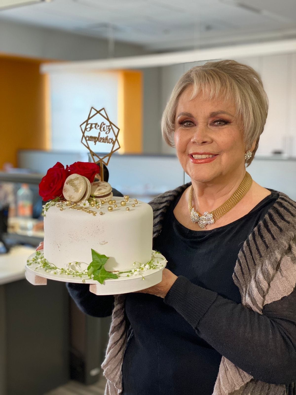 Norma Herrera celebra su cumpleaños
