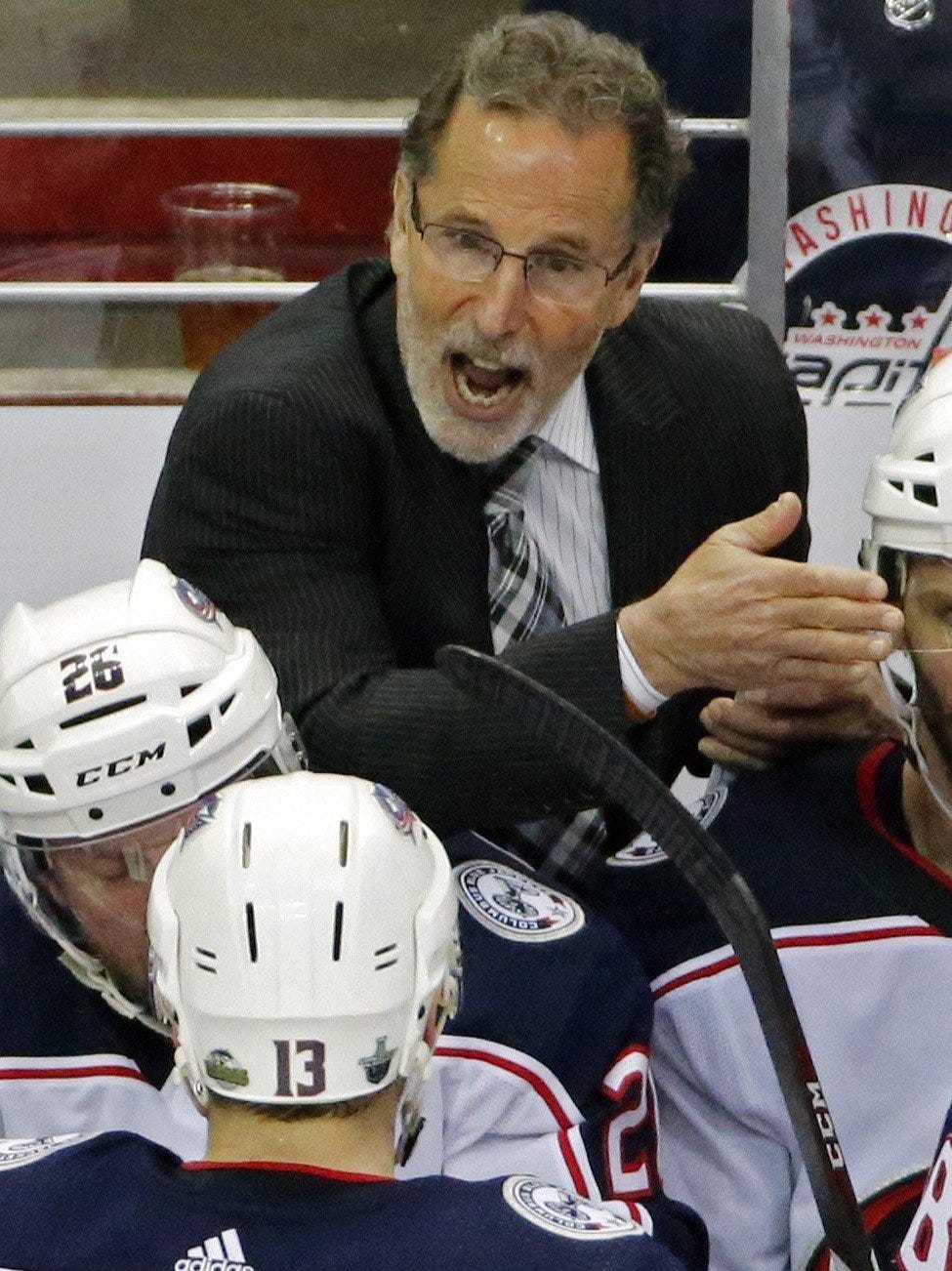 John Tortorella Columbus Blue Jackets Playoffs 2021 Blue Jackets