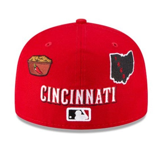 Reactions New Era Reds Cap Included 513 Area Code Buckeye Chili Reactions New Era Reds Cap Included 513 Area Code Buckeye Chili