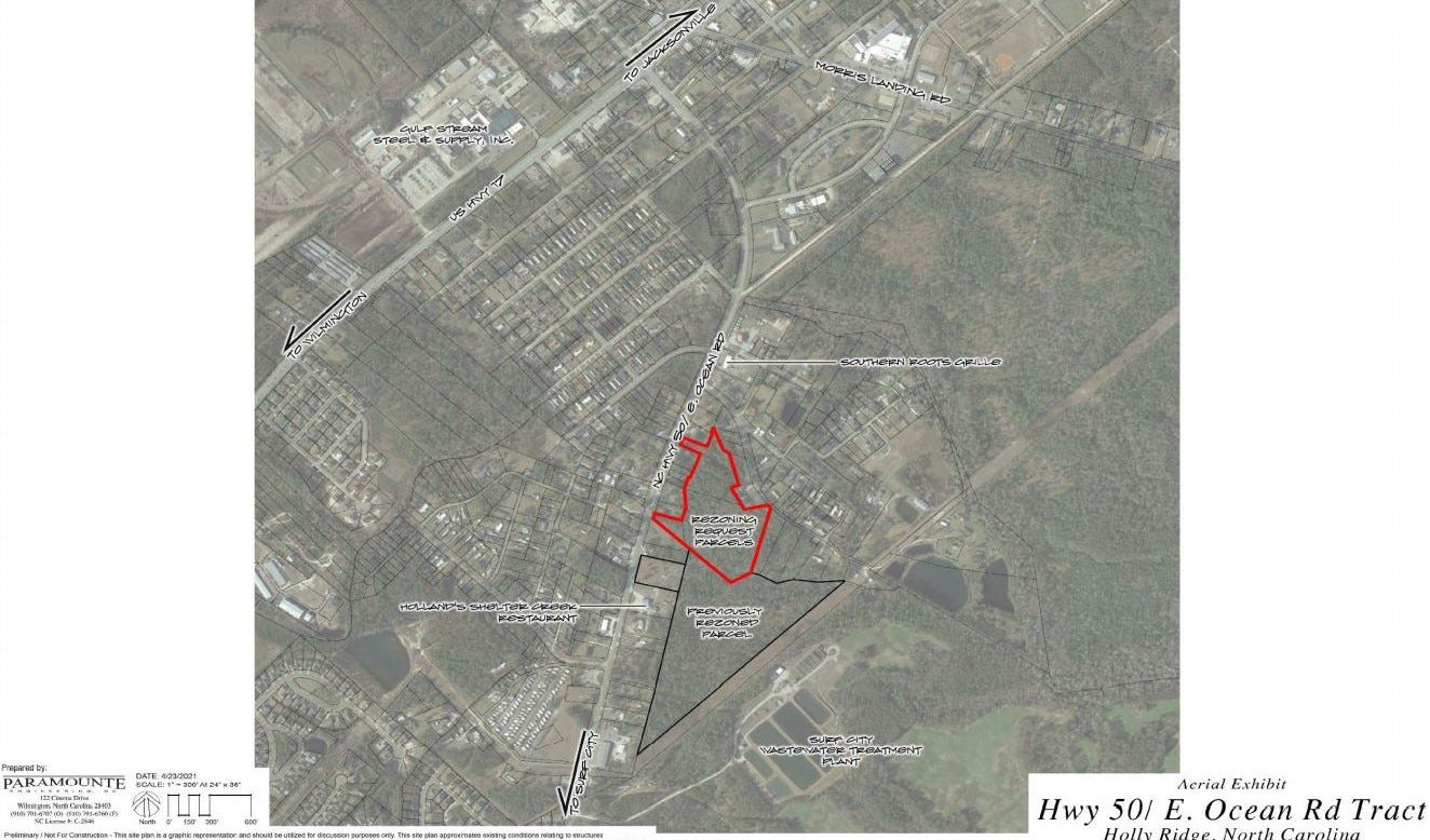 Holly Ridge residents express concerns about RV park development