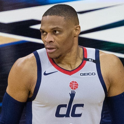 Russell Westbrook injured his ankle as the Wizards