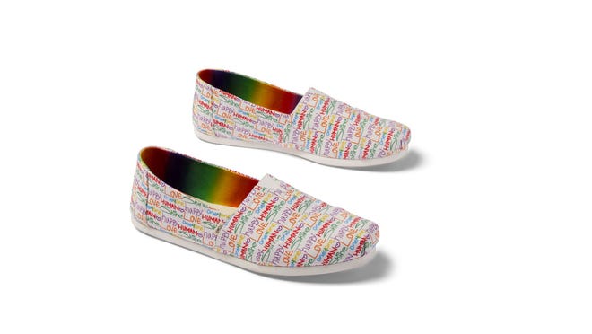 The Unity Collection by Toms features footwear, as well as other cute accessories.