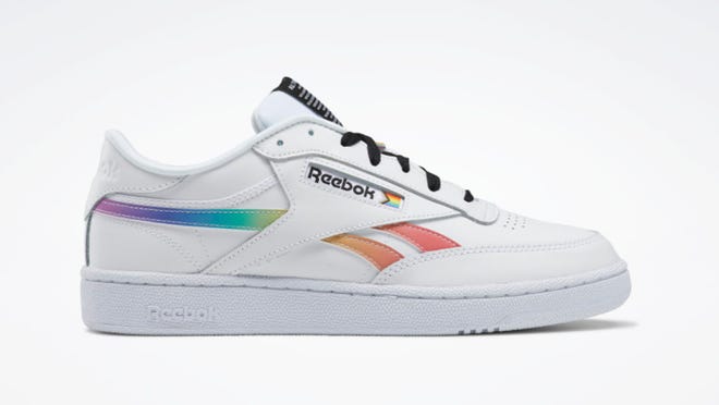Reebok's given a number of classics, like the Club C sneaker, a Pride makeover.