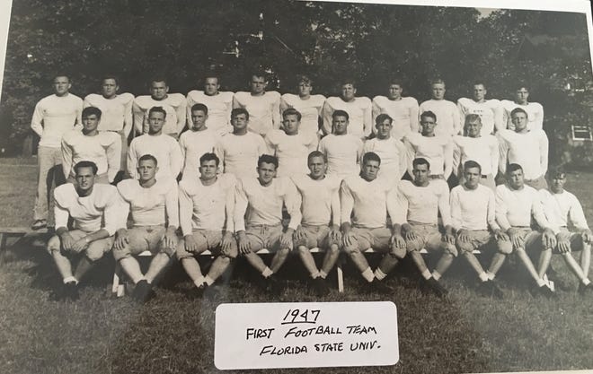 FSU's first football season was played in 1947.