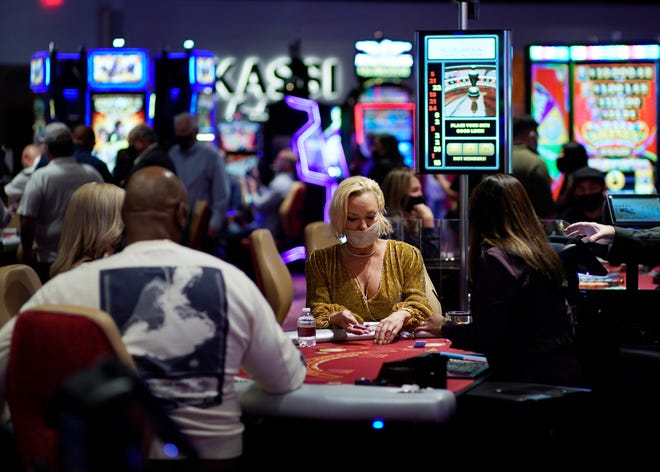 For the second month in a row, casinos in Nevada reported $1 billion in house winnings in April, showing signs that tourism business is returning faster to pre-pandemic levels than some experts expected.