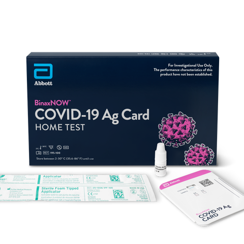 The CDC now allows approved at-home tests, includi