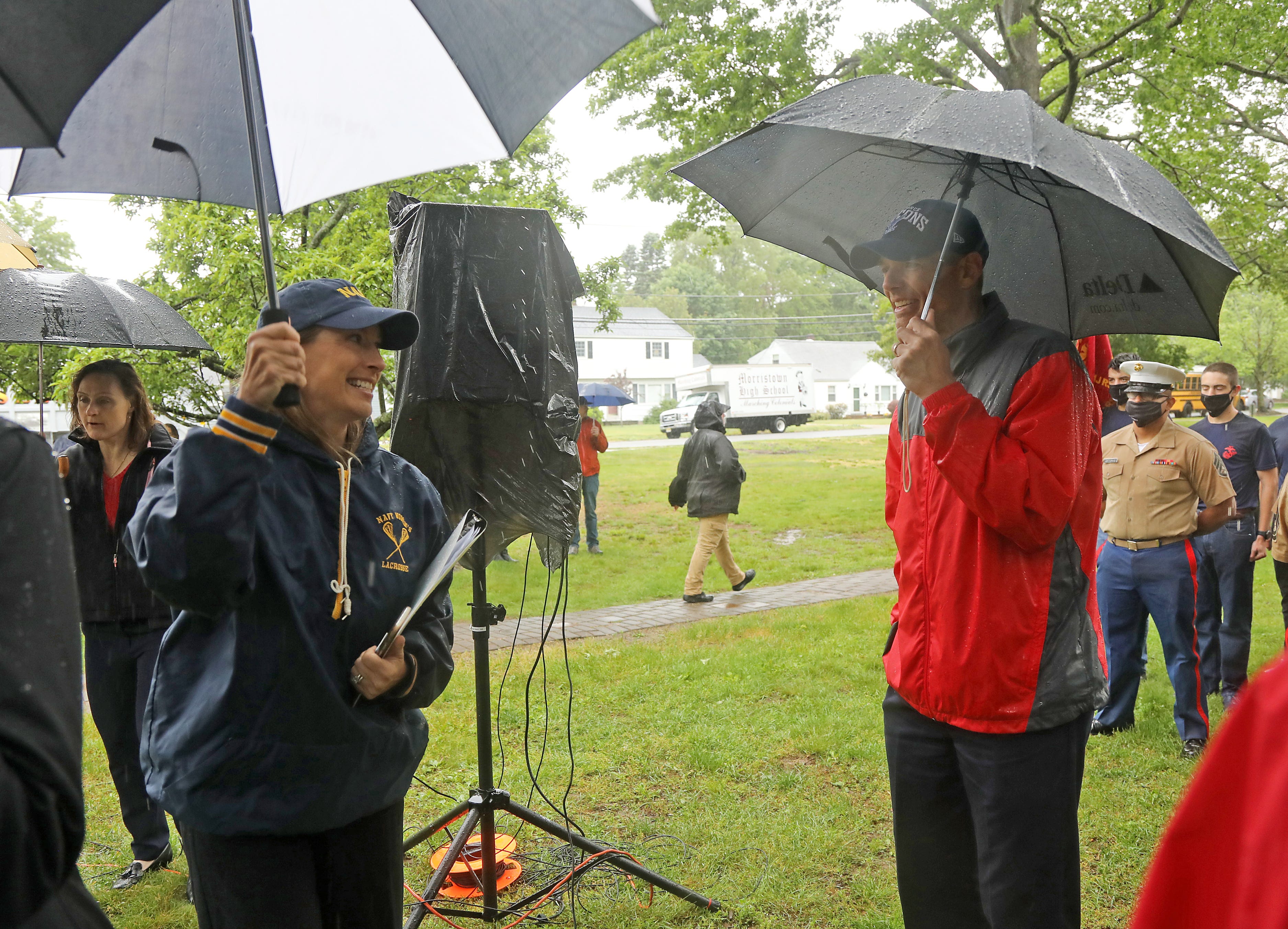 Morris Plains Memorial Day parade goes on despite rain, cold