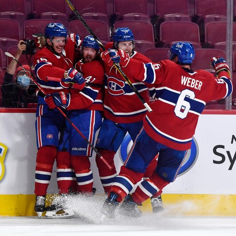 Montreal Canadiens forward Jesperi Kotkaniemi cele