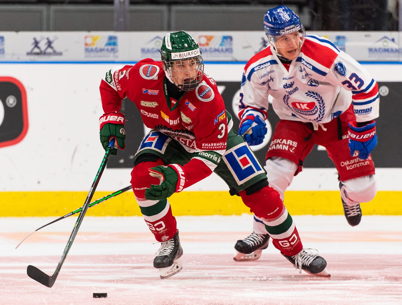 Swedish defenseman Simon Edvinsson is the second-ranked international skater by Central Scouting for the 2021 NHL Draft.